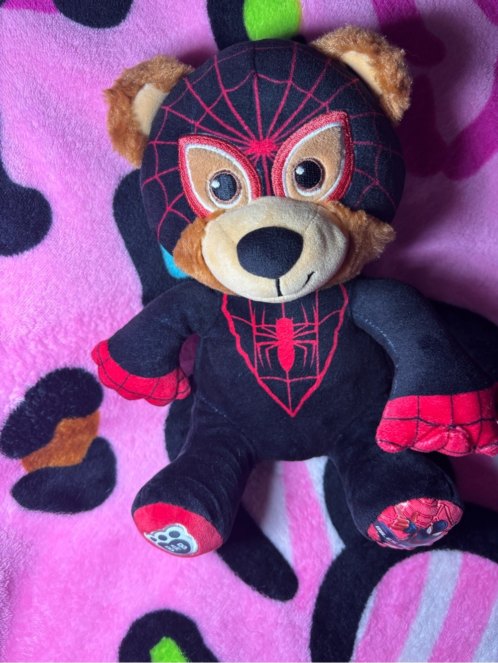 Build-A-Bear WorkshopMiles Morales Spider-Man bear.